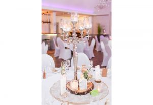 Hochzeitsdeko vom Hochzeitsglück im Waldhotel Morhoff in Petershagen in der Nähe von Minden