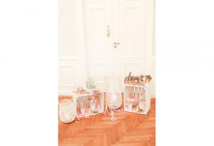 Hochzeitsdekoration Schloss Ovelgönne - vom Hochzeitsglück Minden