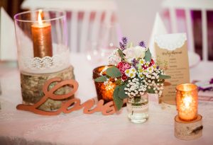 Hochzeitsdekoration vom Hochzeitsglück aus Minden auf Hof Frien in Höfen Uchte