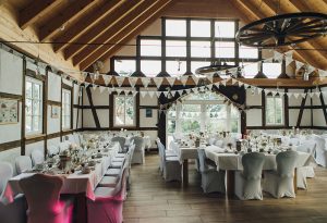 Hochzeitsdeko vom Hochzeitsglück an der Exter-Mühle in Vlothof in der Nähe von Minden