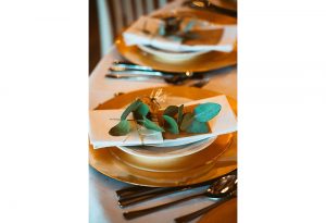 Tischdeko zur Hochzeit vom Hochzeitsglück auf dem Hof Frien bei Uchte im Raum Minden